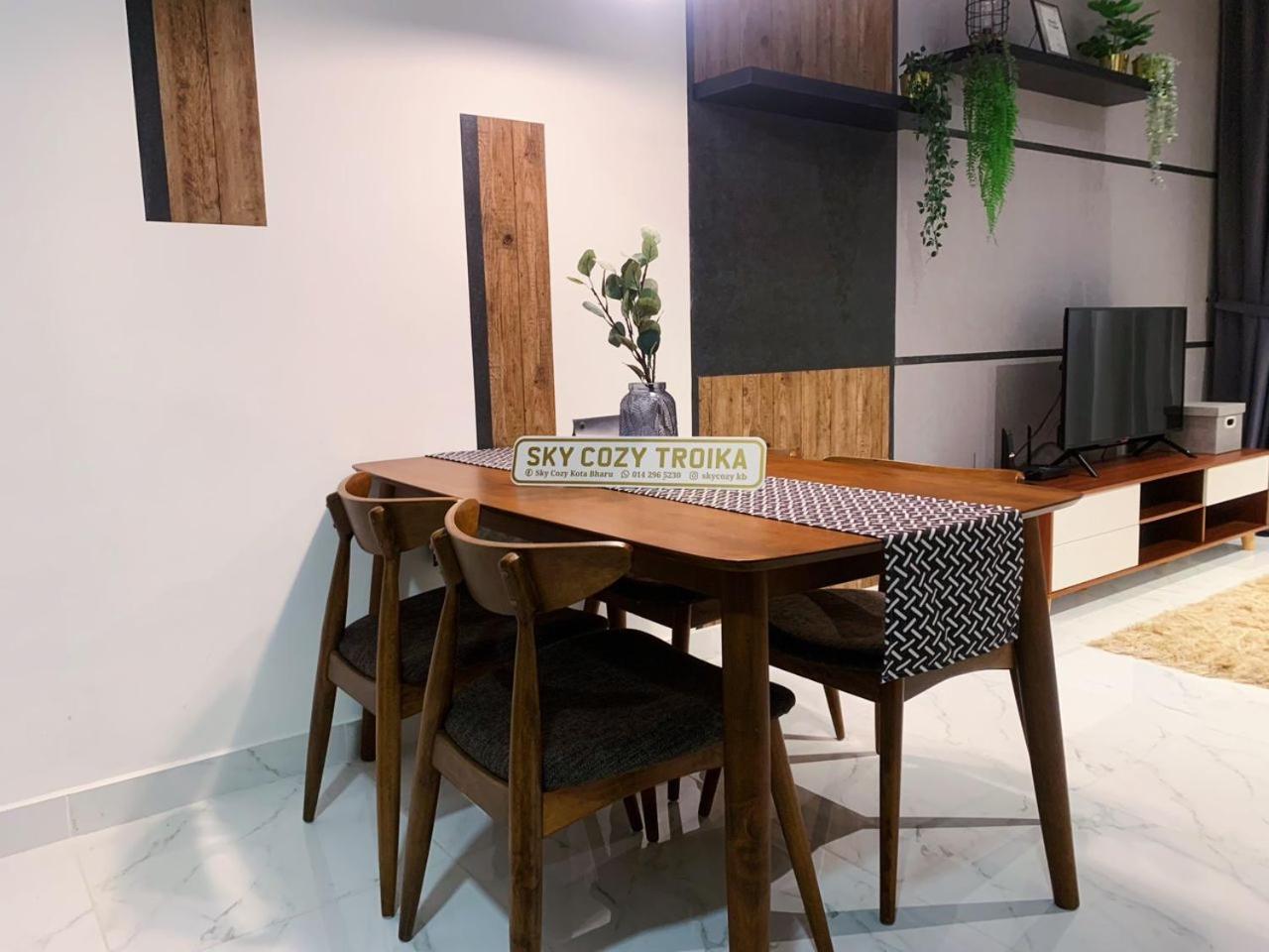 Sky Cozy Troika Residence, 1 Bedroom 4-6 Pax, 2 Bedrooms 6-8 Pax, Pool Vew, Sky & City View, Free Parking, Pool, Unlimited Wifi & Netflix Kota Bharu Exteriör bild