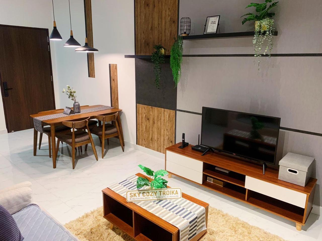 Sky Cozy Troika Residence, 1 Bedroom 4-6 Pax, 2 Bedrooms 6-8 Pax, Pool Vew, Sky & City View, Free Parking, Pool, Unlimited Wifi & Netflix Kota Bharu Exteriör bild