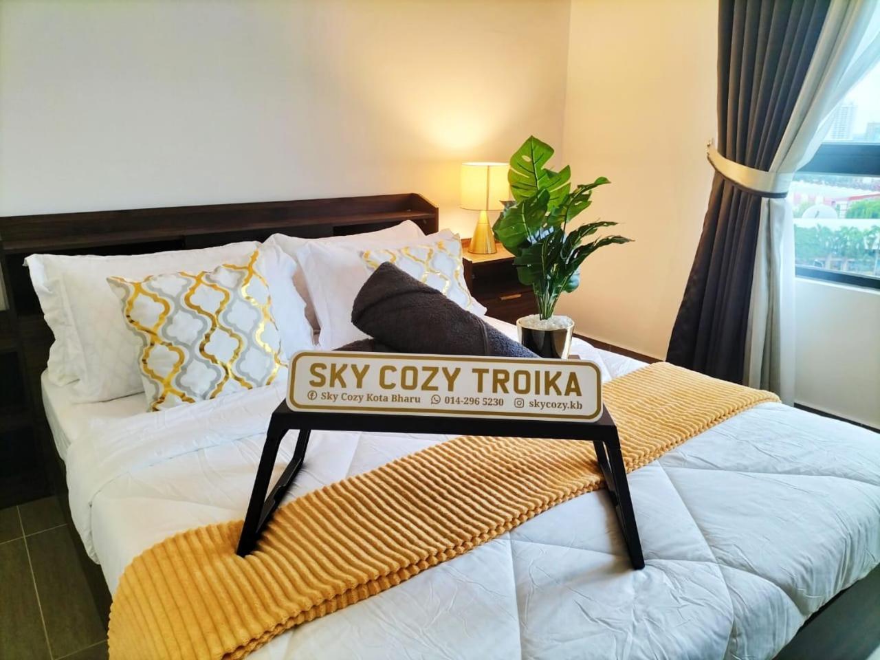 Sky Cozy Troika Residence, 1 Bedroom 4-6 Pax, 2 Bedrooms 6-8 Pax, Pool Vew, Sky & City View, Free Parking, Pool, Unlimited Wifi & Netflix Kota Bharu Exteriör bild