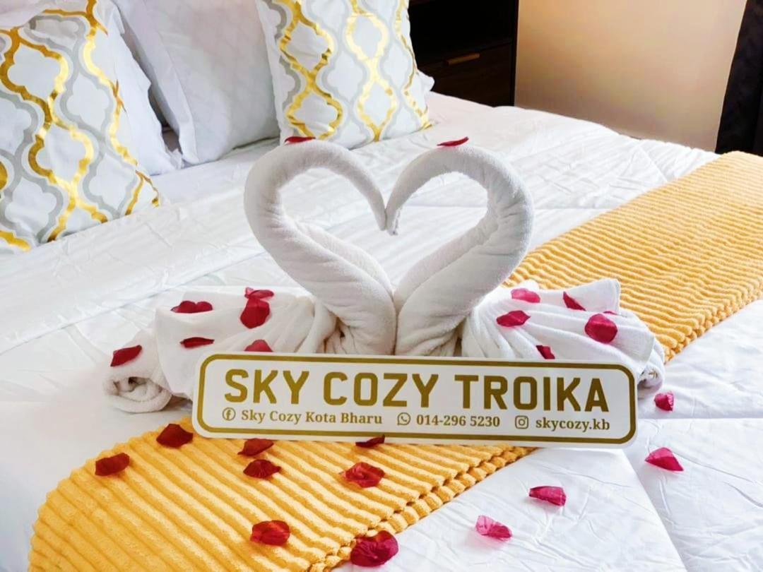 Sky Cozy Troika Residence, 1 Bedroom 4-6 Pax, 2 Bedrooms 6-8 Pax, Pool Vew, Sky & City View, Free Parking, Pool, Unlimited Wifi & Netflix Kota Bharu Exteriör bild