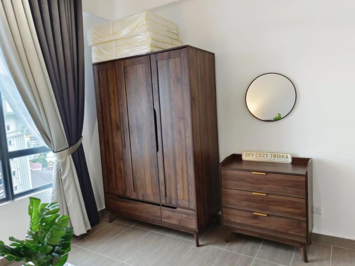 Sky Cozy Troika Residence, 1 Bedroom 4-6 Pax, 2 Bedrooms 6-8 Pax, Pool Vew, Sky & City View, Free Parking, Pool, Unlimited Wifi & Netflix Kota Bharu Exteriör bild